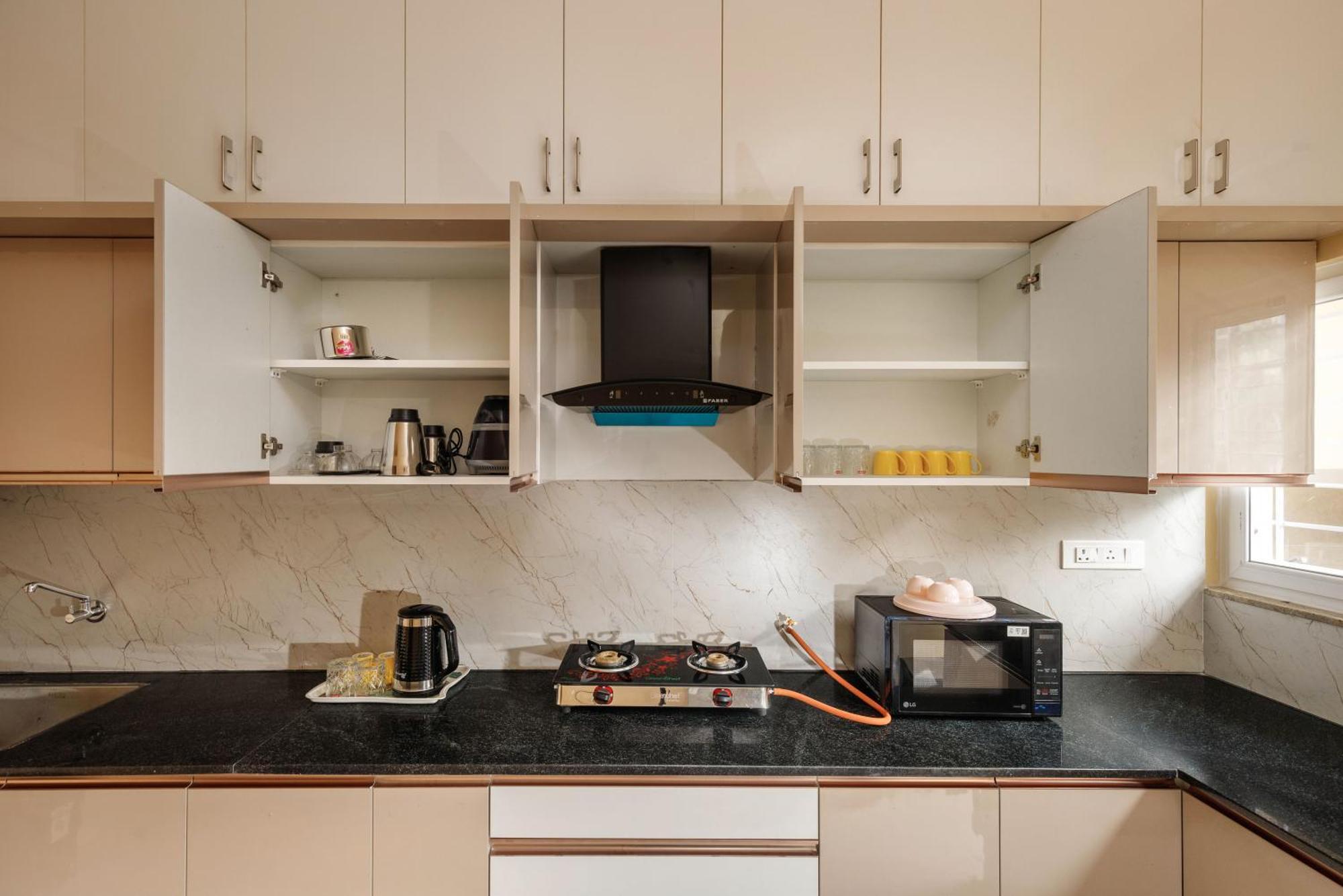 Pinnacle Serviced Apartments Bangalore Bagian luar foto