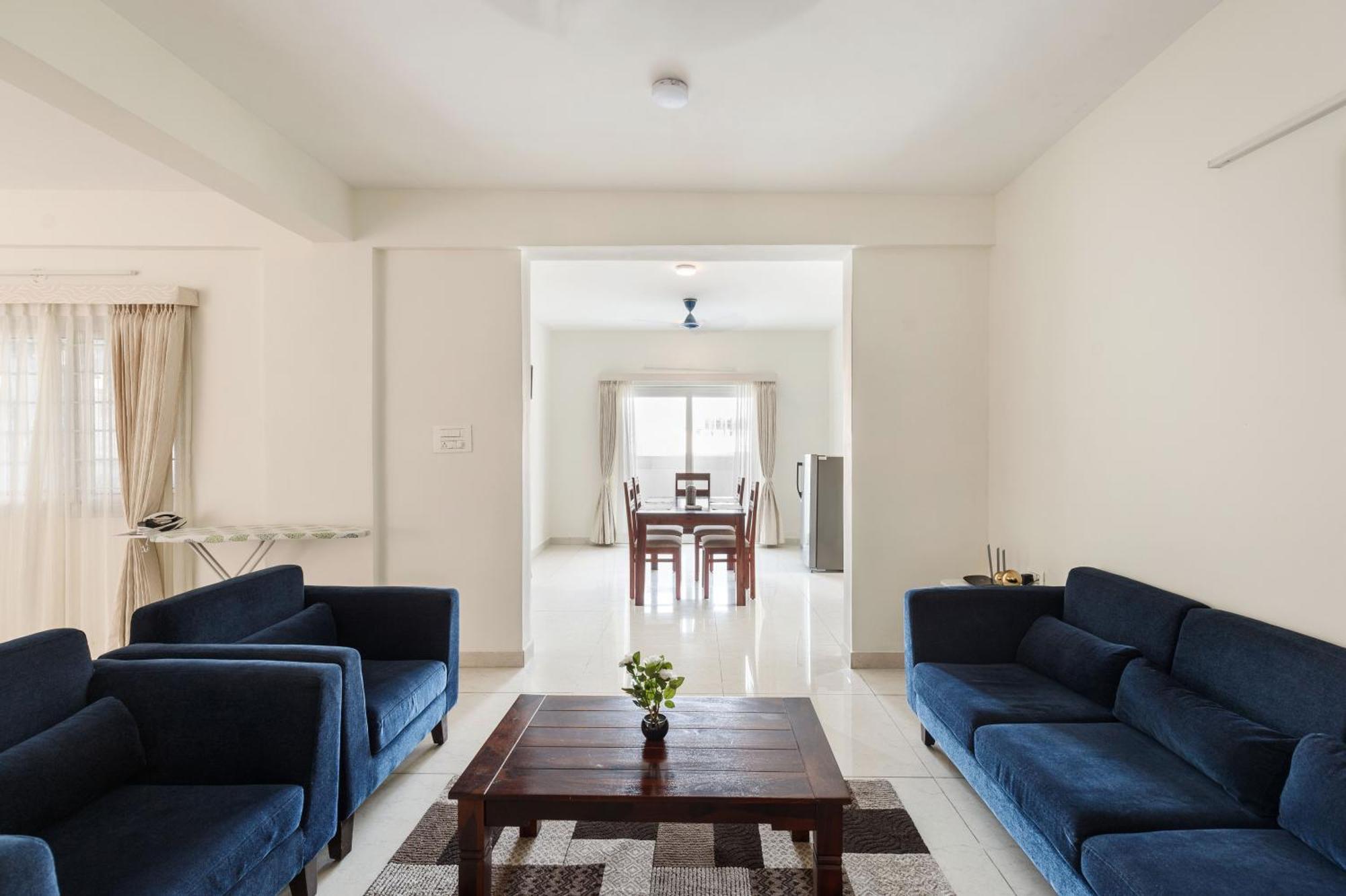 Pinnacle Serviced Apartments Bangalore Bagian luar foto